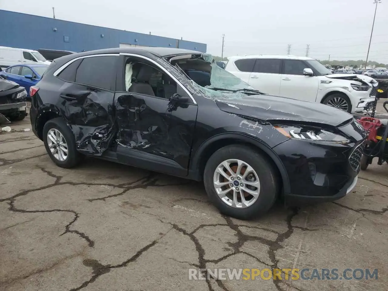 4 fotografías del automóvil dañado 1FMCU9G64LUC66162 FORD ESCAPE 2020