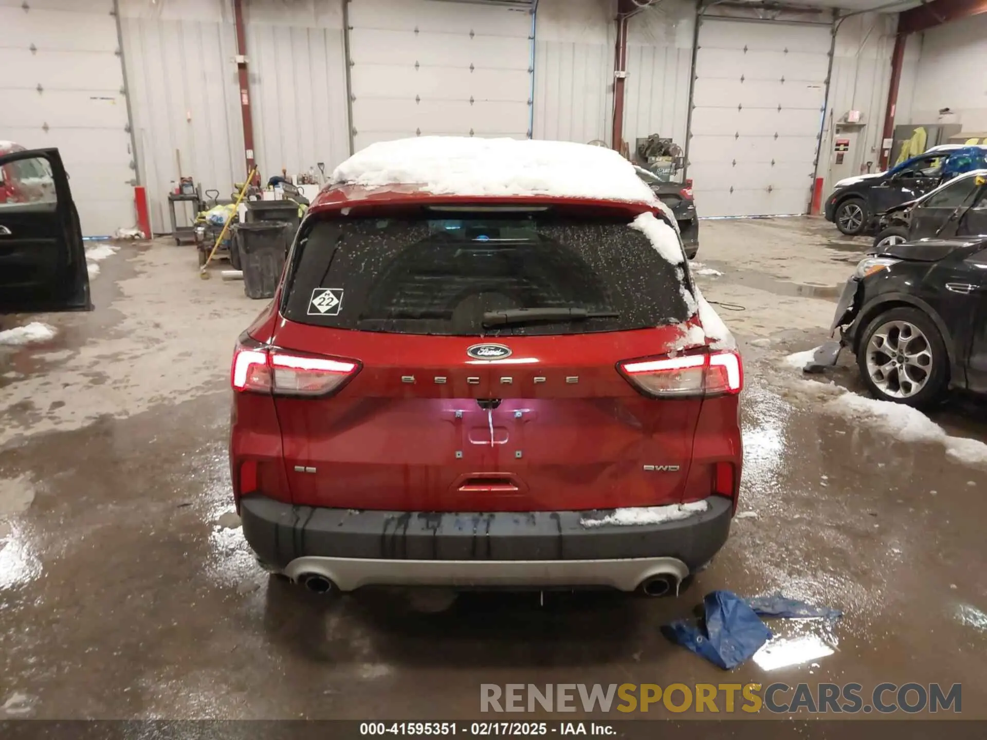 16 fotografías del automóvil dañado 1FMCU9G64LUC66498 FORD ESCAPE 2020