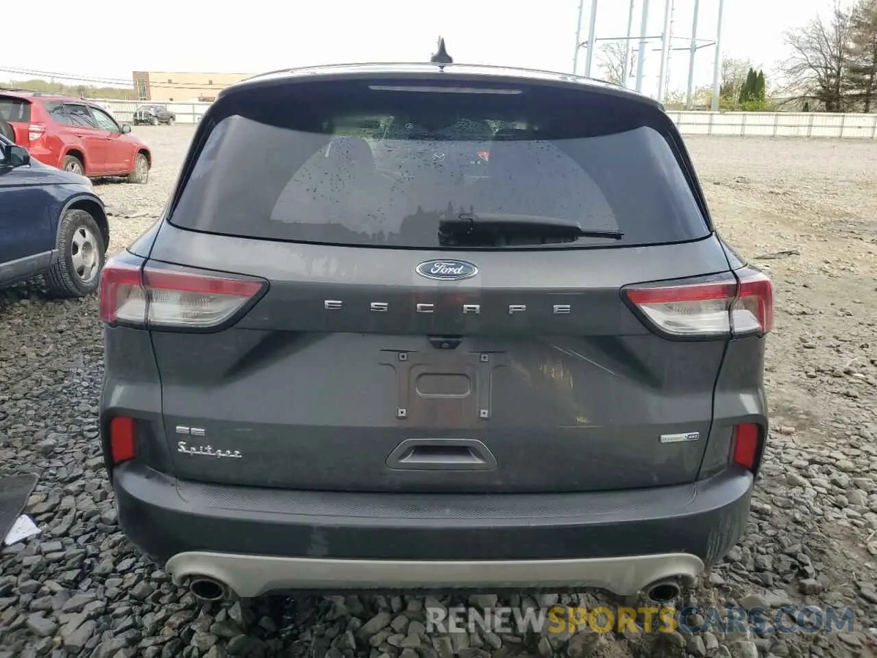 6 fotografías del automóvil dañado 1FMCU9G65LUA04361 FORD ESCAPE 2020