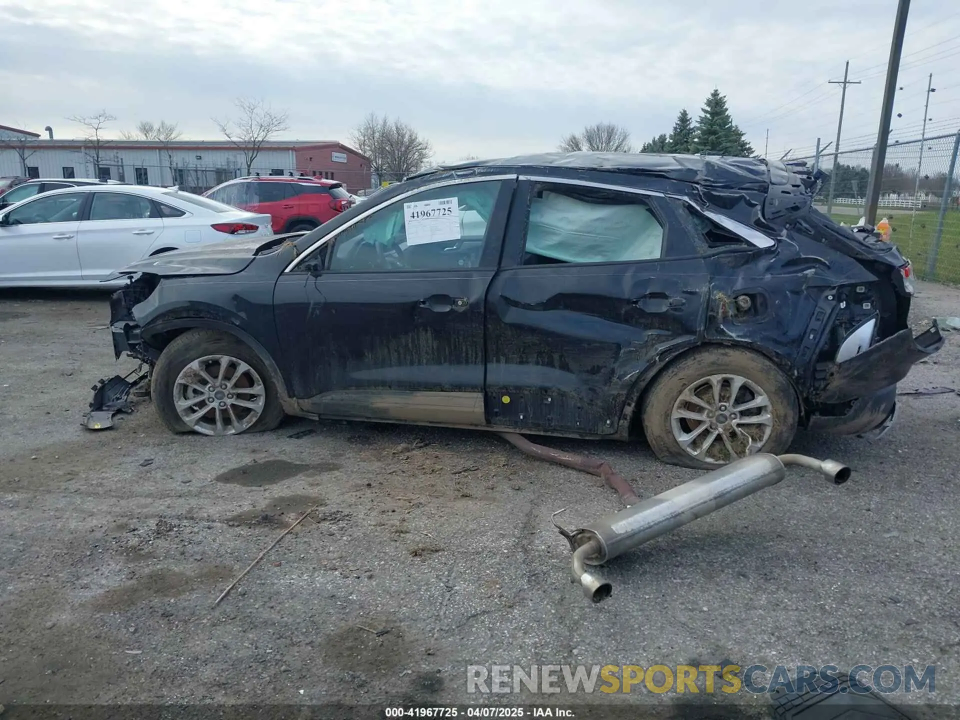 14 fotografías del automóvil dañado 1FMCU9G65LUA09107 FORD ESCAPE 2020