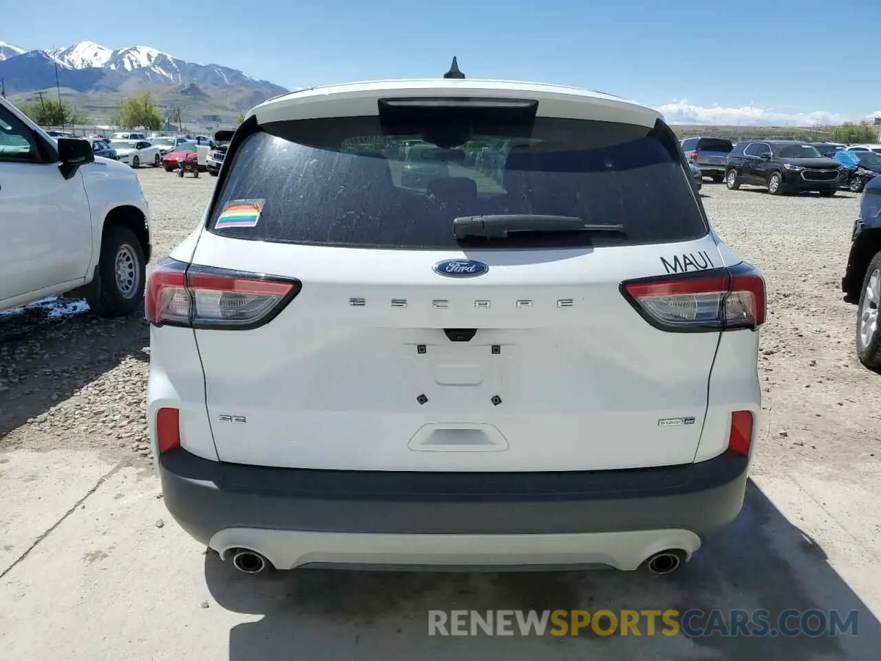 6 fotografías del automóvil dañado 1FMCU9G65LUA30619 FORD ESCAPE 2020