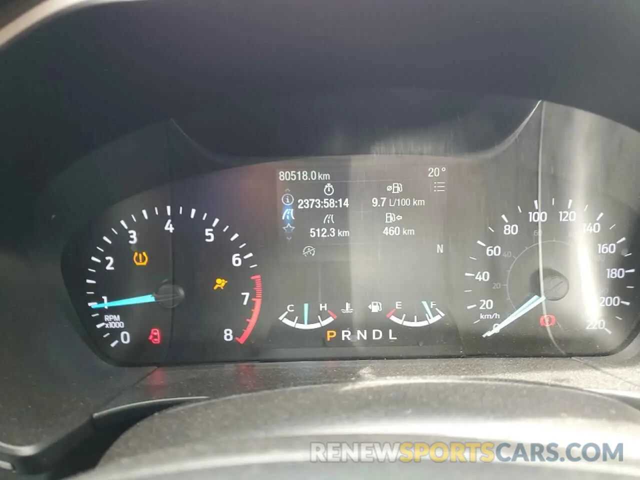 9 fotografías del automóvil dañado 1FMCU9G65LUC60225 FORD ESCAPE 2020