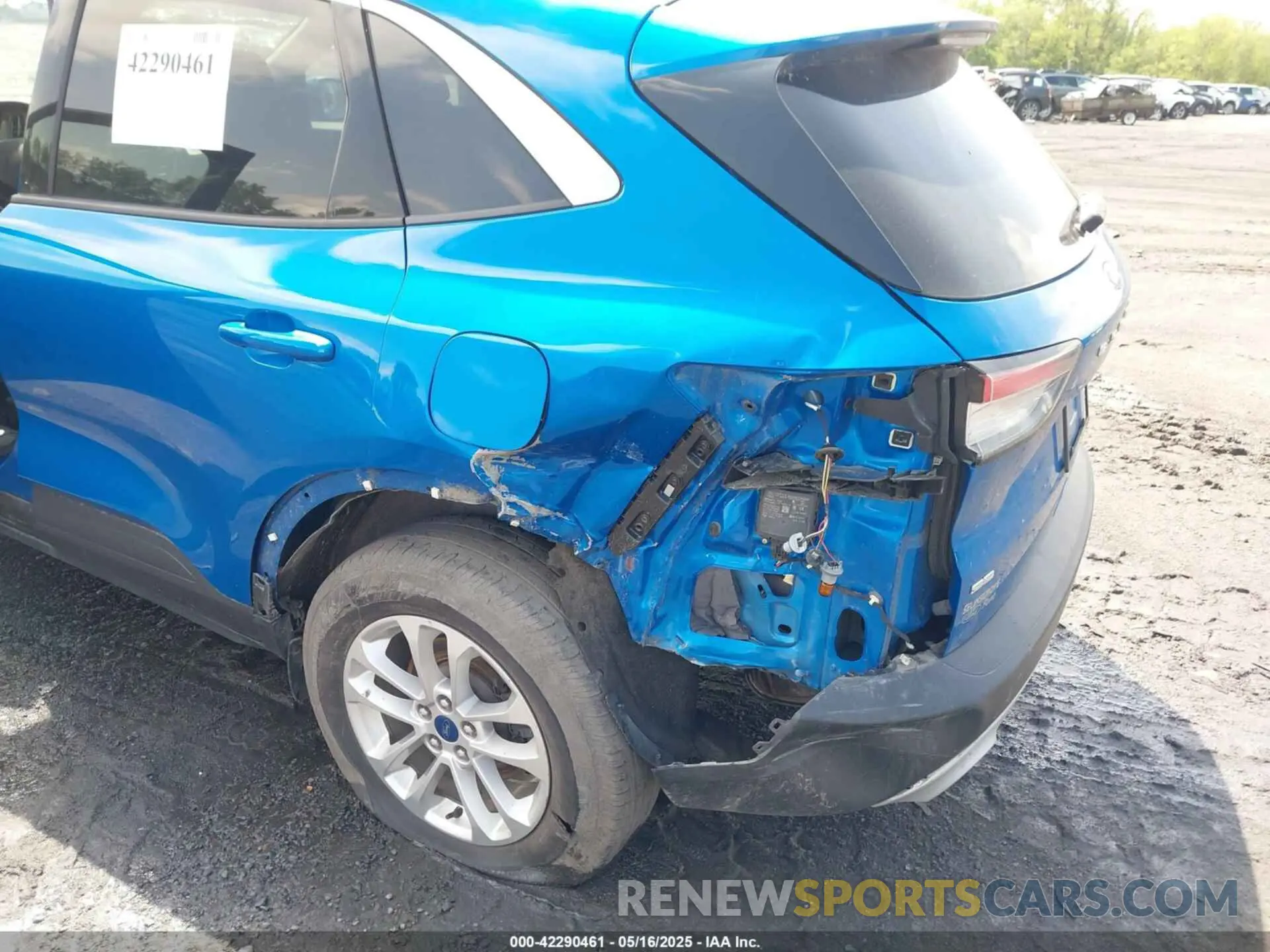 6 fotografías del automóvil dañado 1FMCU9G65LUC68793 FORD ESCAPE 2020