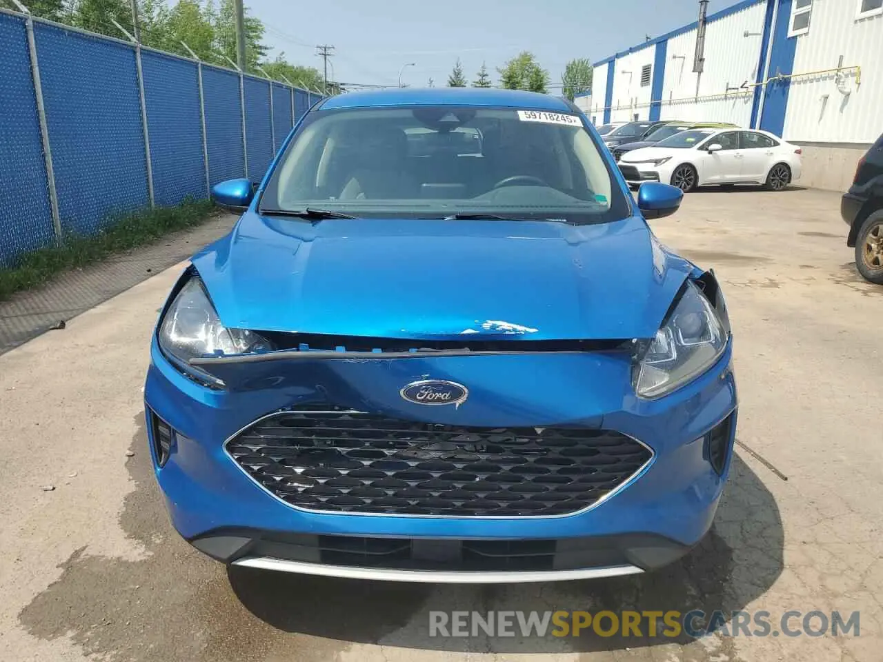 5 fotografías del automóvil dañado 1FMCU9G66LUA01355 FORD ESCAPE 2020