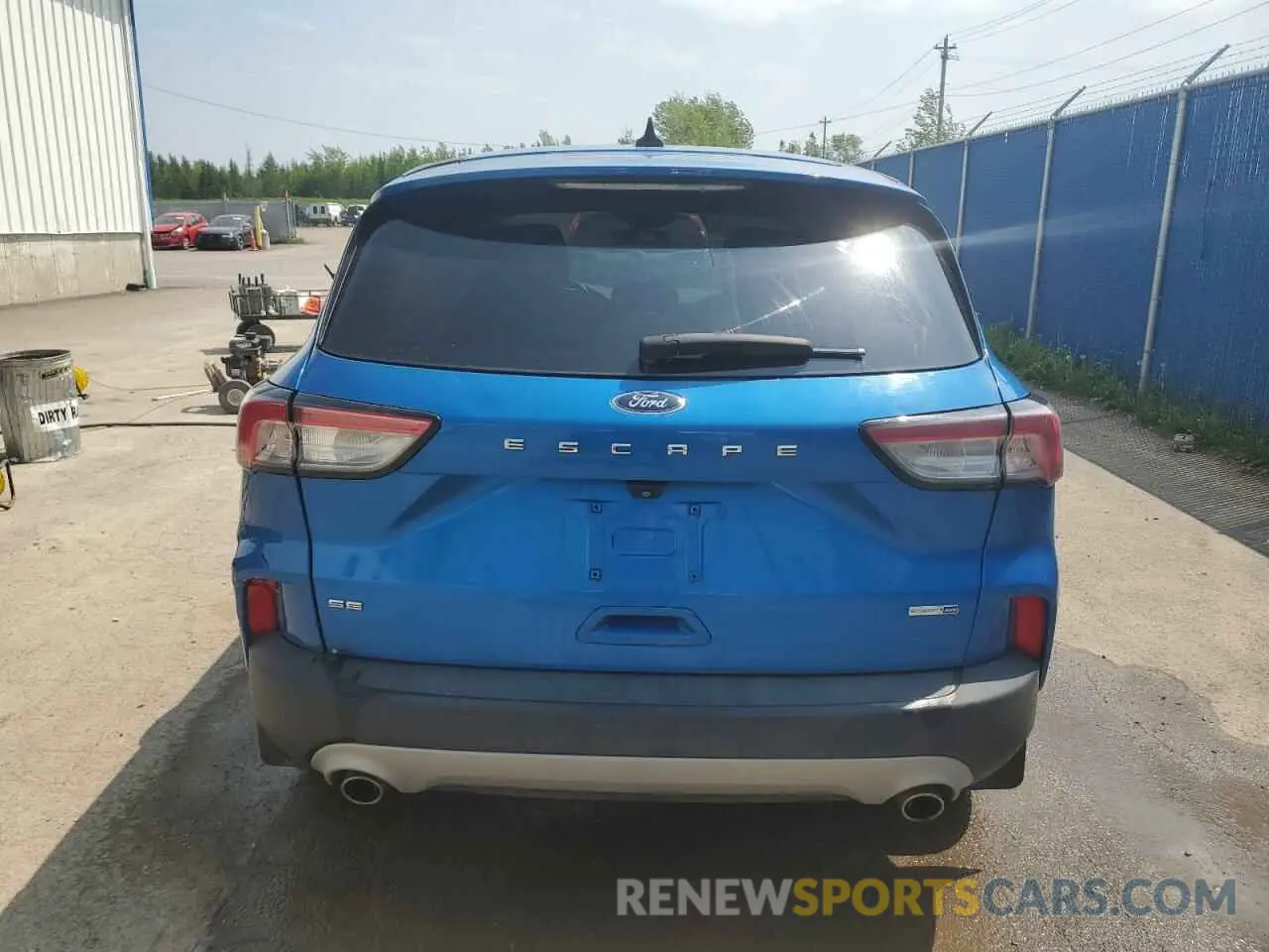 6 fotografías del automóvil dañado 1FMCU9G66LUA01355 FORD ESCAPE 2020