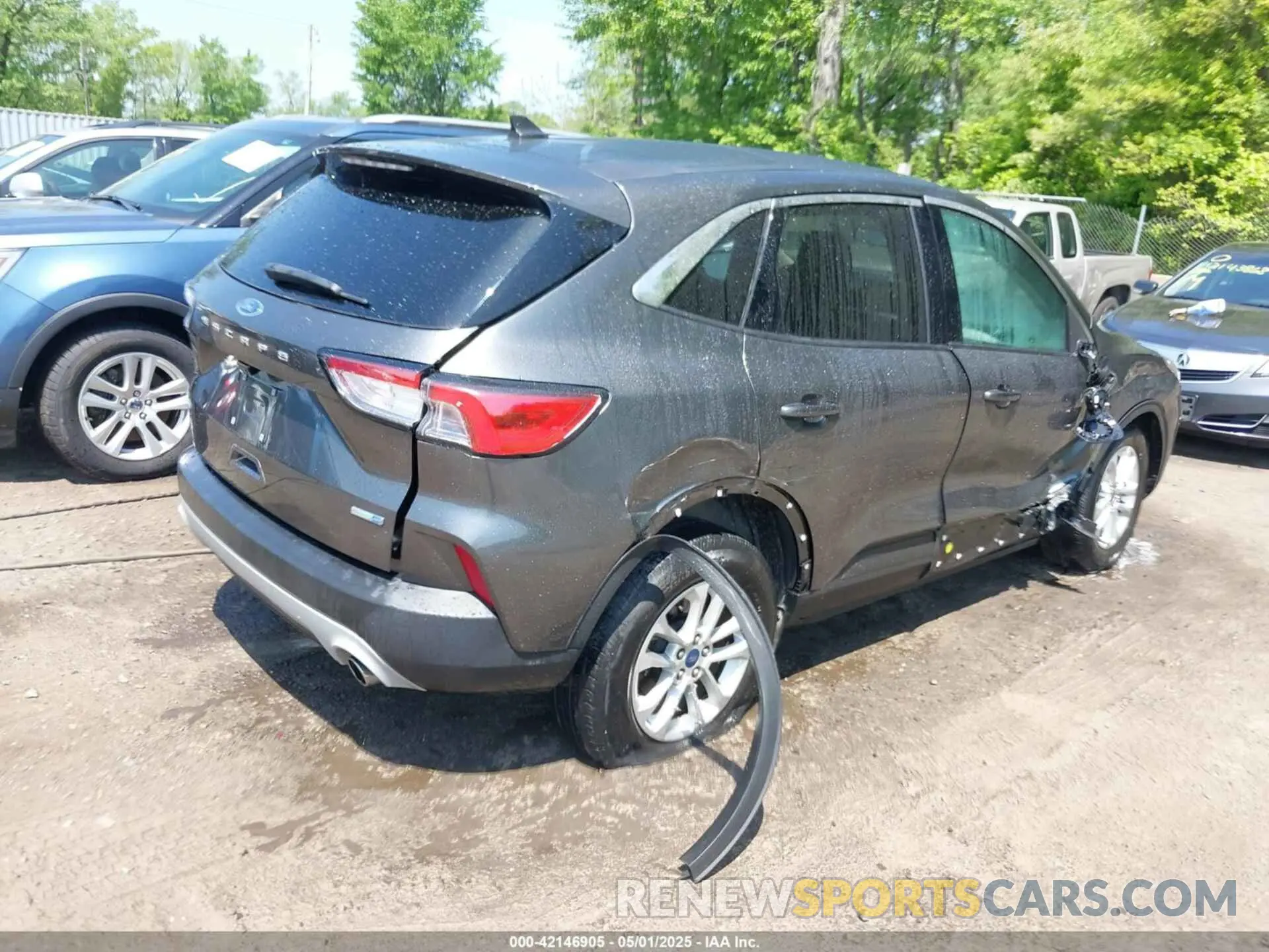 4 fotografías del automóvil dañado 1FMCU9G66LUA94684 FORD ESCAPE 2020