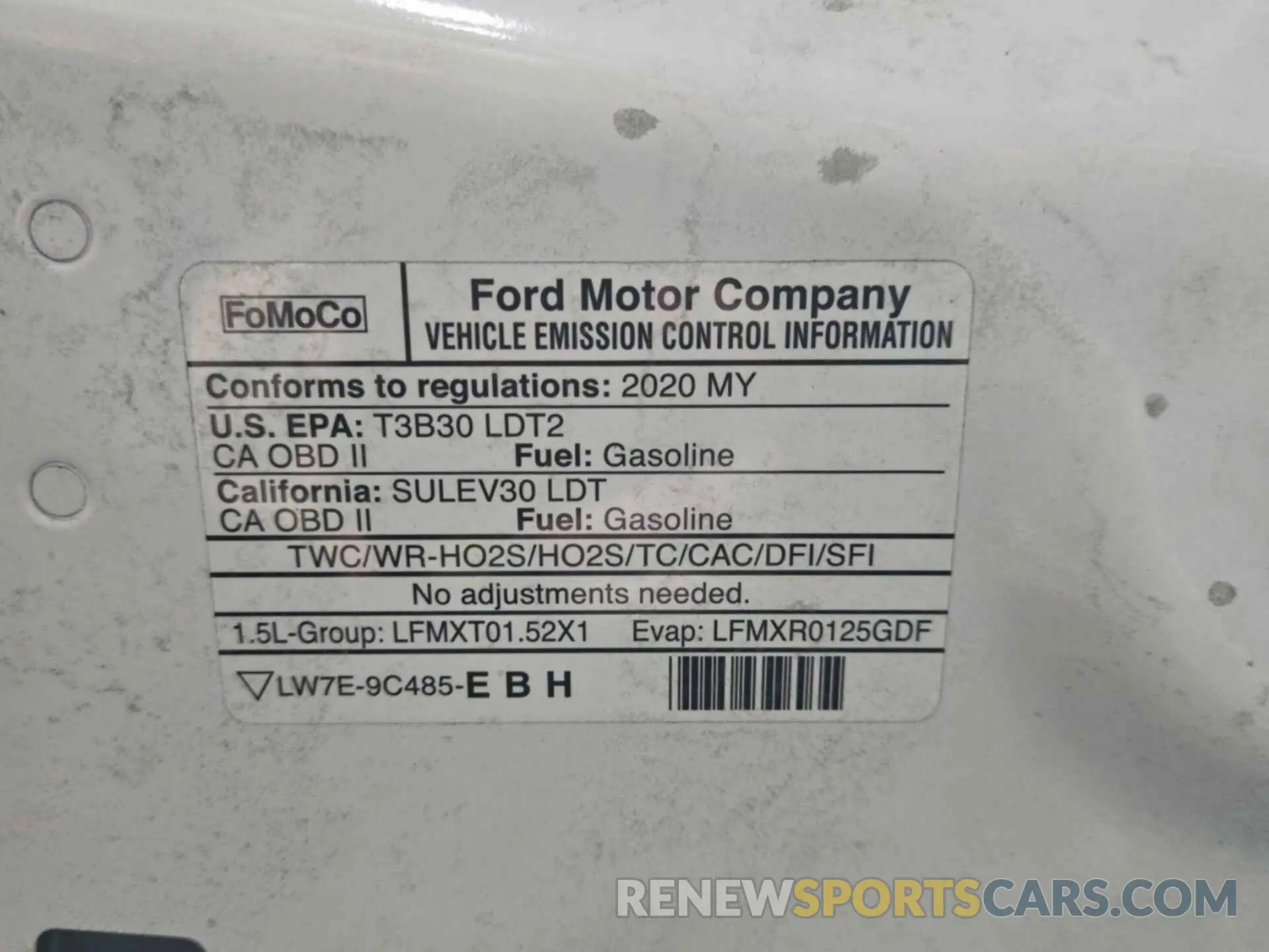 32 fotografías del automóvil dañado 1FMCU9G66LUB14805 FORD ESCAPE 2020