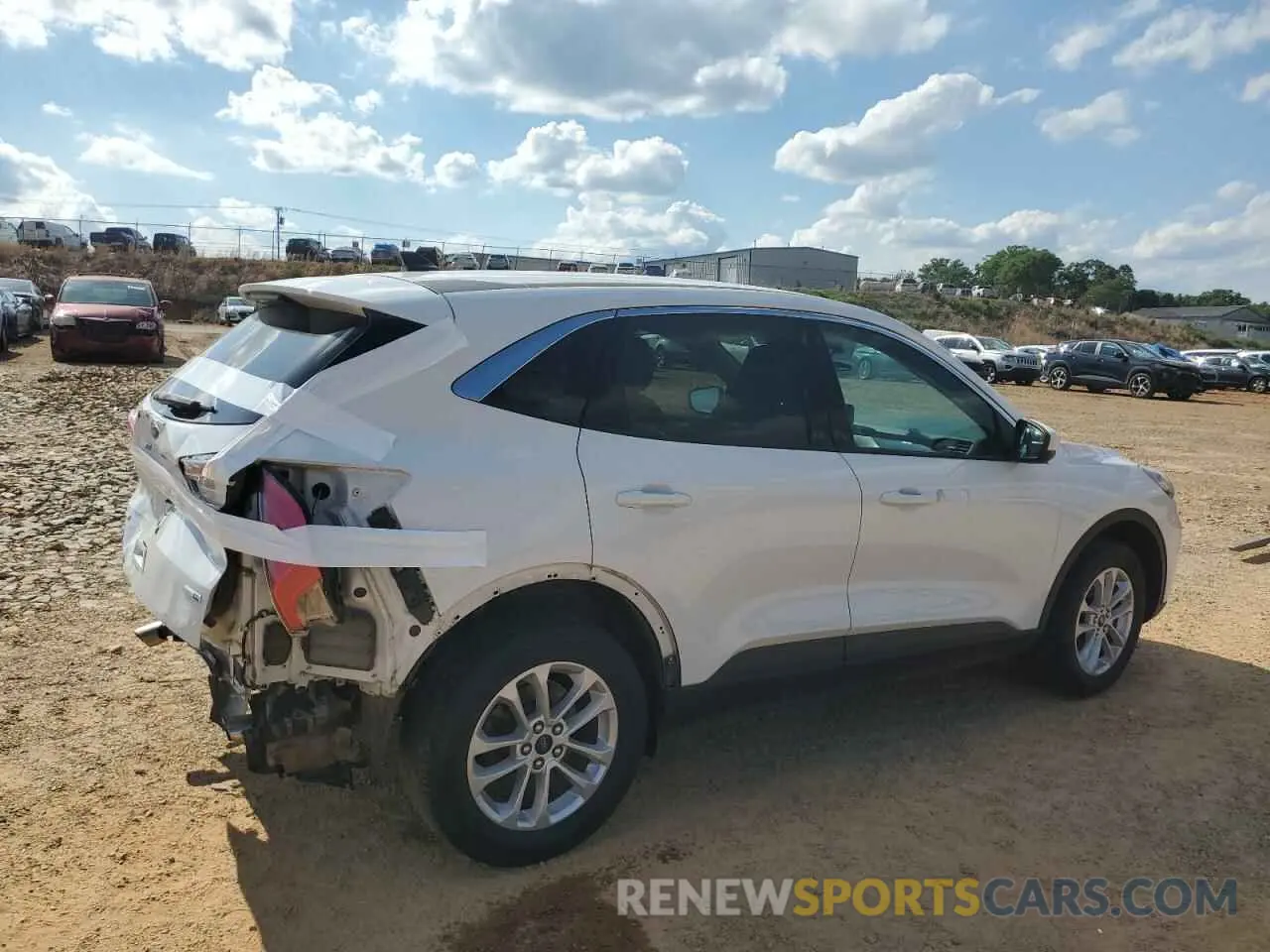 3 fotografías del automóvil dañado 1FMCU9G66LUB22595 FORD ESCAPE 2020