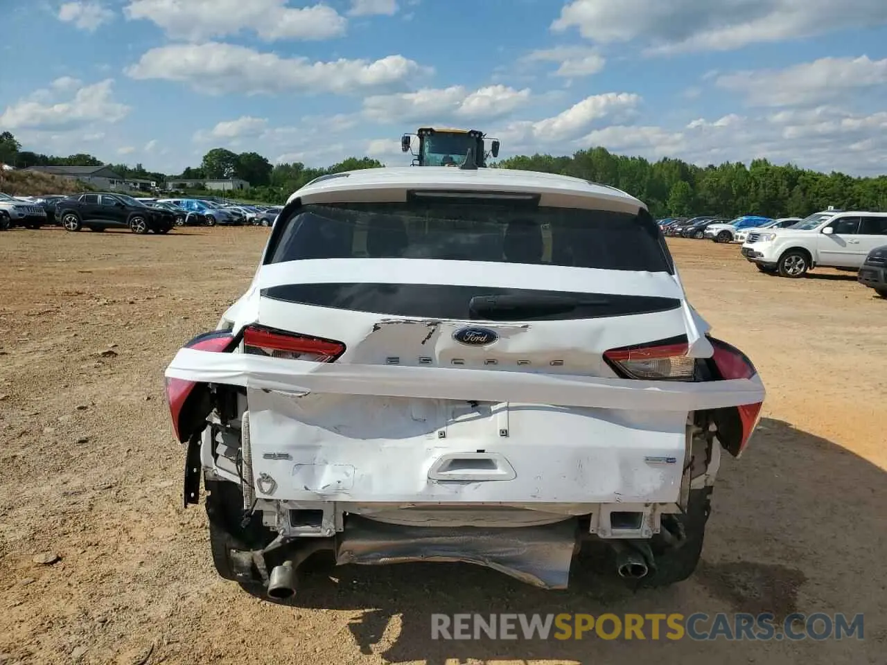 6 fotografías del automóvil dañado 1FMCU9G66LUB22595 FORD ESCAPE 2020