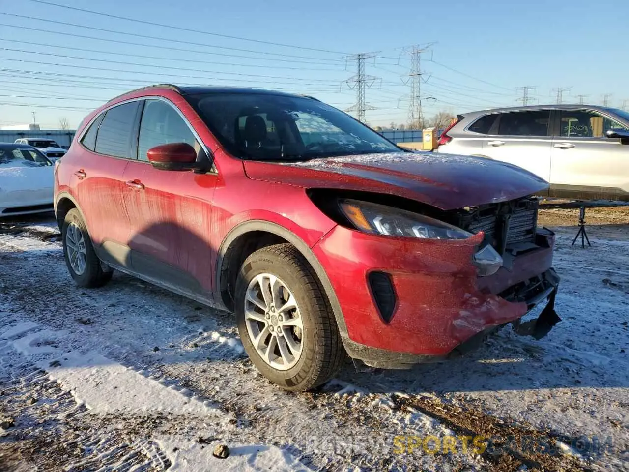 4 fotografías del automóvil dañado 1FMCU9G66LUC61528 FORD ESCAPE 2020