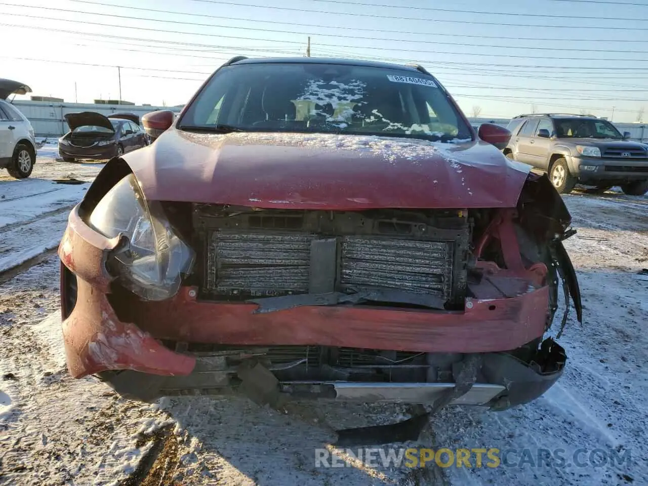 5 fotografías del automóvil dañado 1FMCU9G66LUC61528 FORD ESCAPE 2020