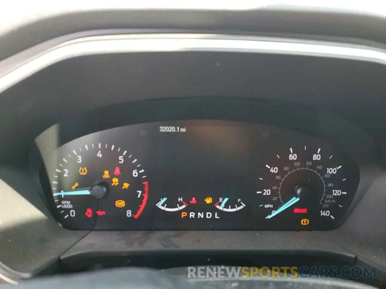 9 fotografías del automóvil dañado 1FMCU9G66LUC61609 FORD ESCAPE 2020