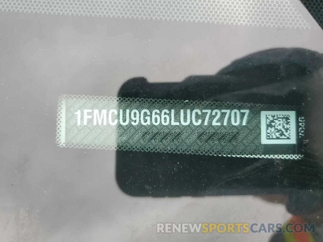 12 fotografías del automóvil dañado 1FMCU9G66LUC72707 FORD ESCAPE 2020