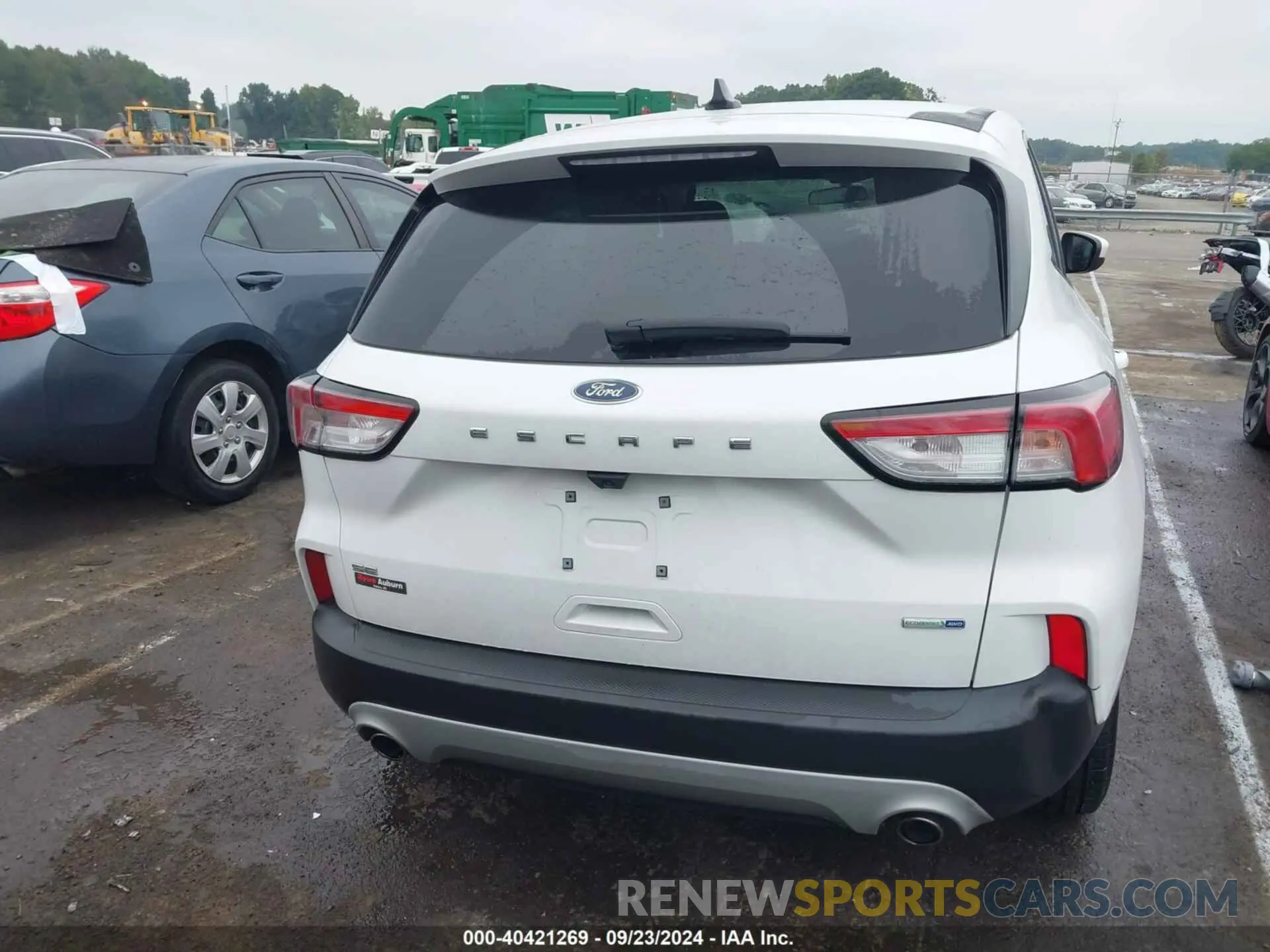 16 fotografías del automóvil dañado 1FMCU9G67LUA64867 FORD ESCAPE 2020