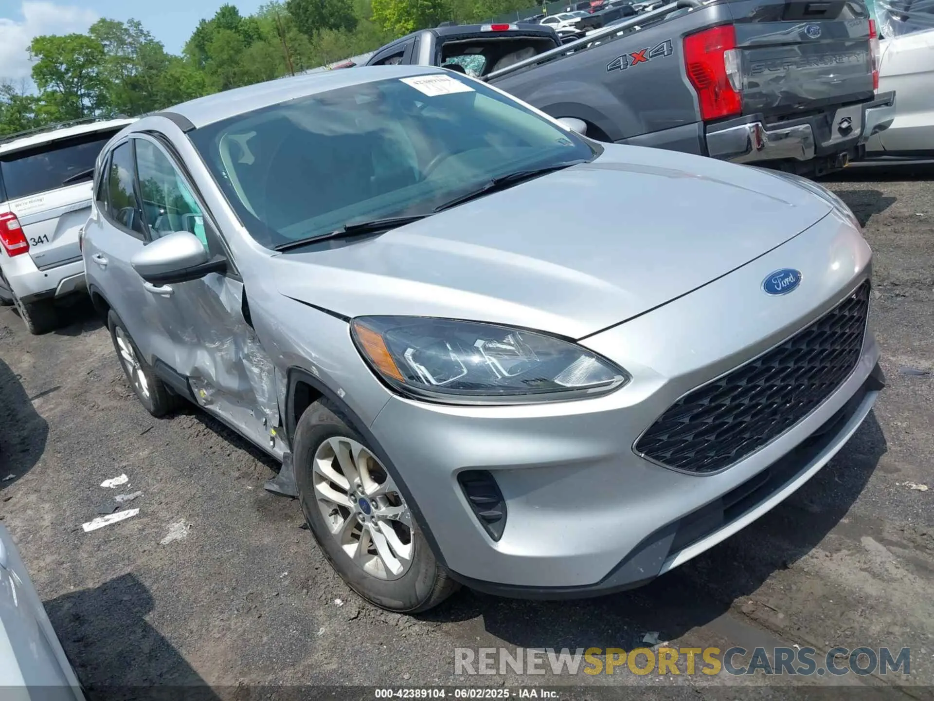 1 fotografías del automóvil dañado 1FMCU9G67LUA85265 FORD ESCAPE 2020