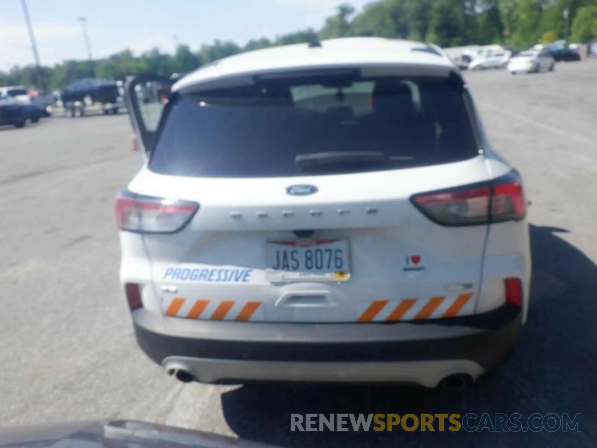 14 fotografías del automóvil dañado 1FMCU9G67LUB45142 FORD ESCAPE 2020