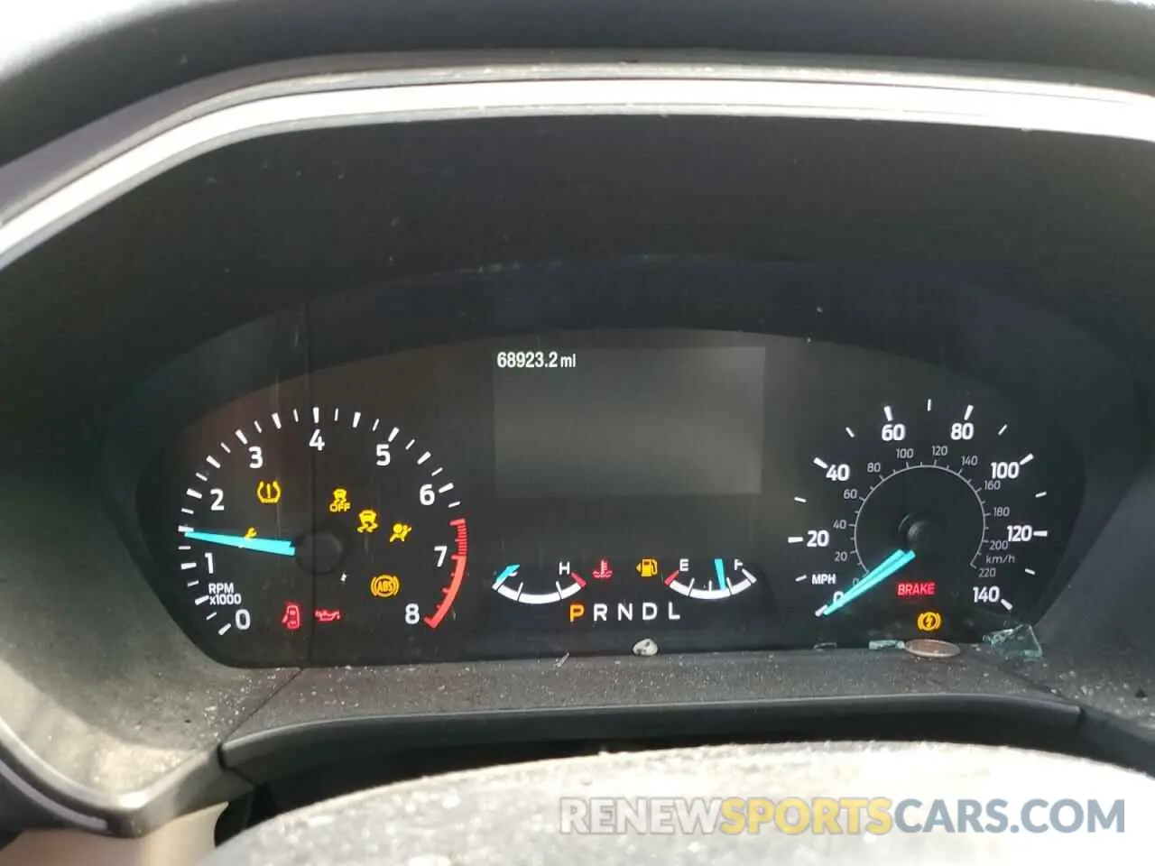9 fotografías del automóvil dañado 1FMCU9G67LUB69375 FORD ESCAPE 2020