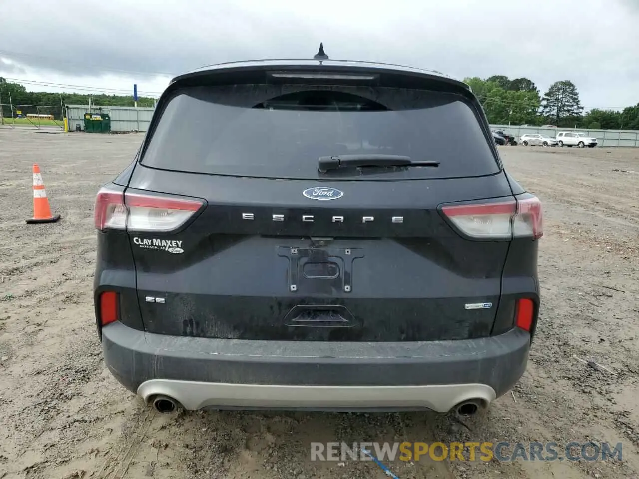 6 fotografías del automóvil dañado 1FMCU9G68LUA20277 FORD ESCAPE 2020