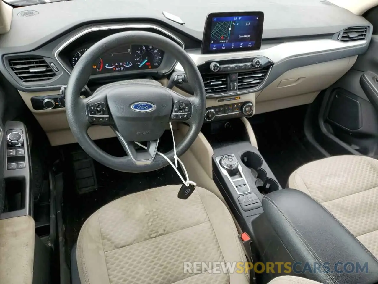 8 fotografías del automóvil dañado 1FMCU9G68LUA20277 FORD ESCAPE 2020