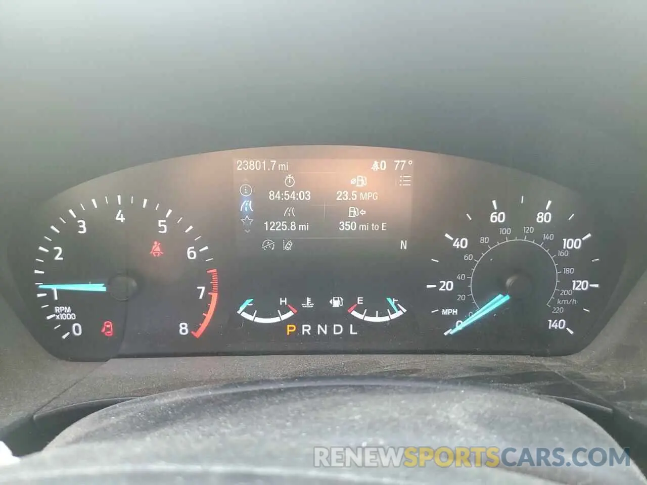 9 fotografías del automóvil dañado 1FMCU9G68LUA65574 FORD ESCAPE 2020