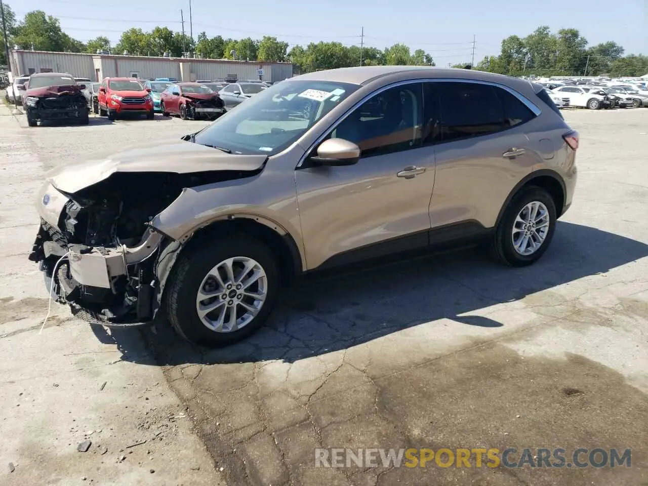 1 fotografías del automóvil dañado 1FMCU9G68LUB63696 FORD ESCAPE 2020