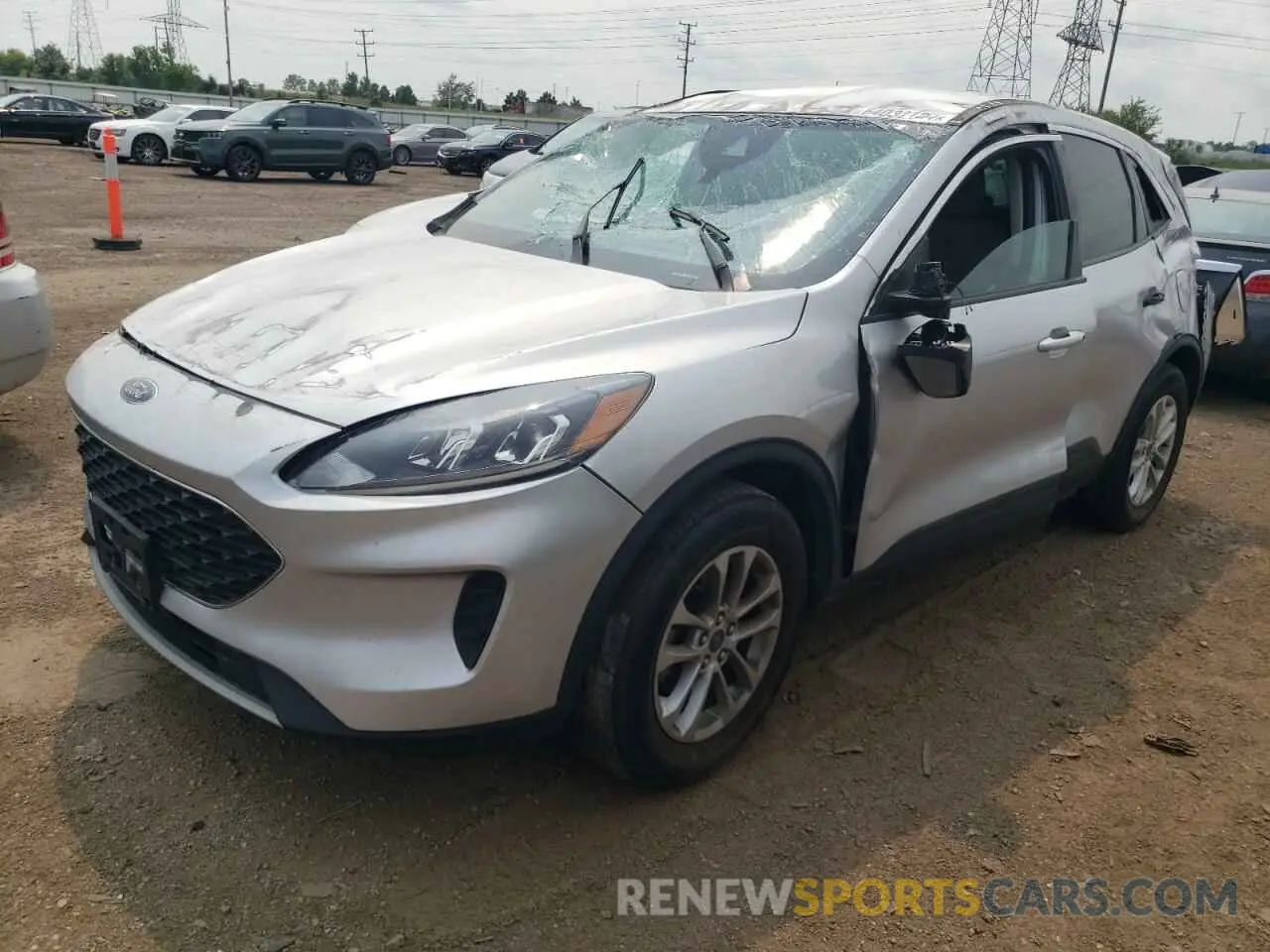 1 fotografías del automóvil dañado 1FMCU9G68LUC08085 FORD ESCAPE 2020