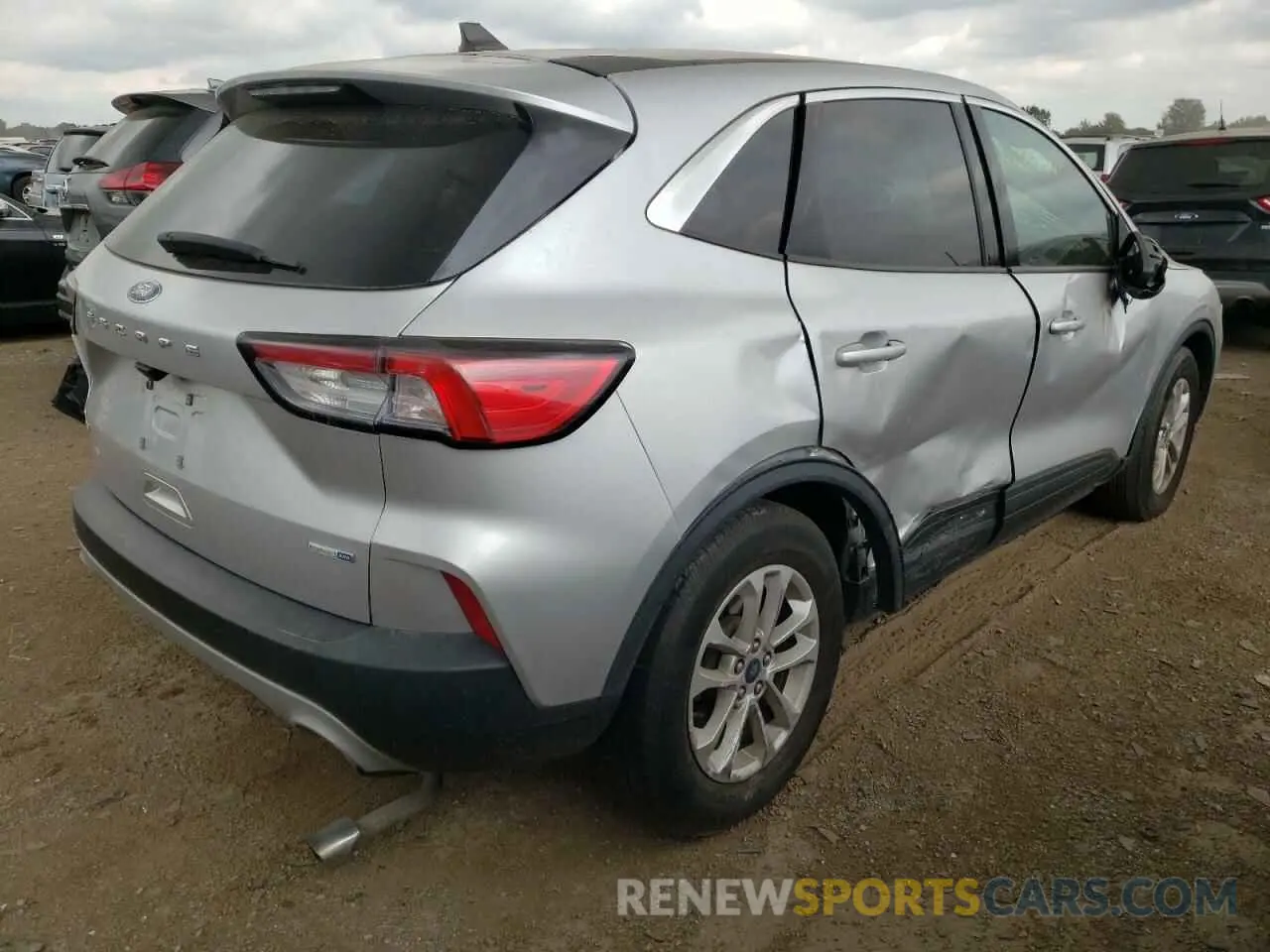 3 fotografías del automóvil dañado 1FMCU9G68LUC08085 FORD ESCAPE 2020