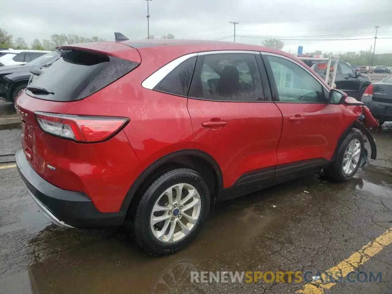 3 fotografías del automóvil dañado 1FMCU9G68LUC36940 FORD ESCAPE 2020