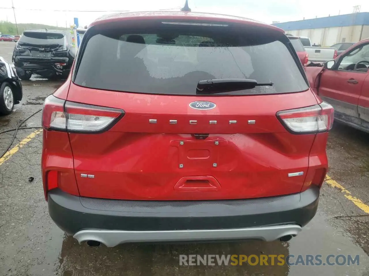 6 fotografías del automóvil dañado 1FMCU9G68LUC36940 FORD ESCAPE 2020