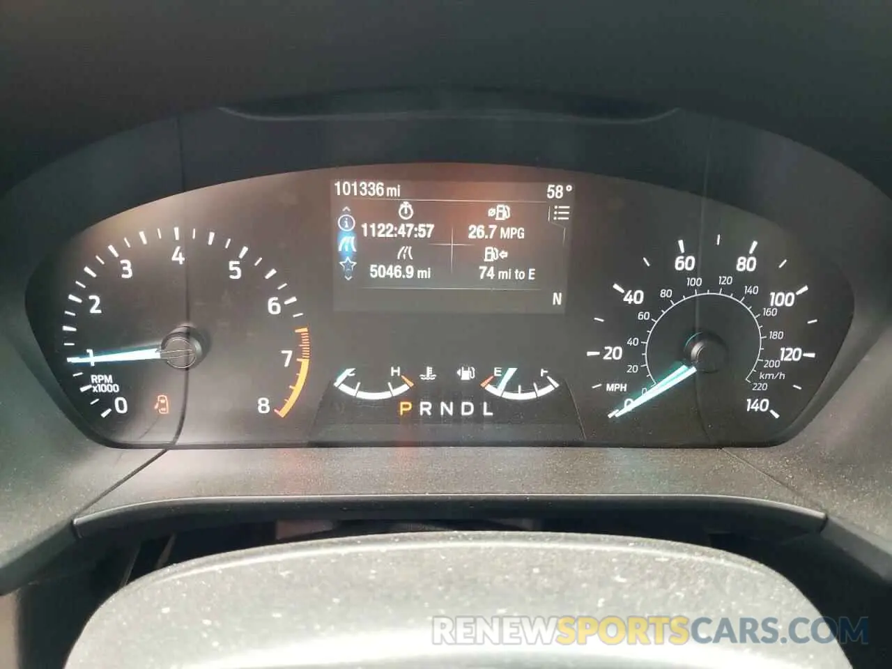 9 fotografías del automóvil dañado 1FMCU9G69LUB66381 FORD ESCAPE 2020