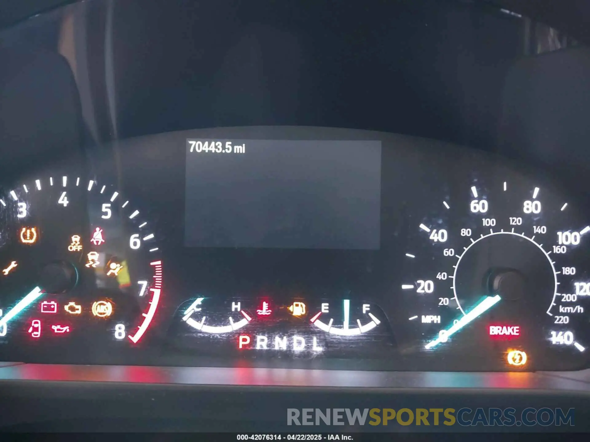 7 fotografías del automóvil dañado 1FMCU9G69LUB69426 FORD ESCAPE 2020