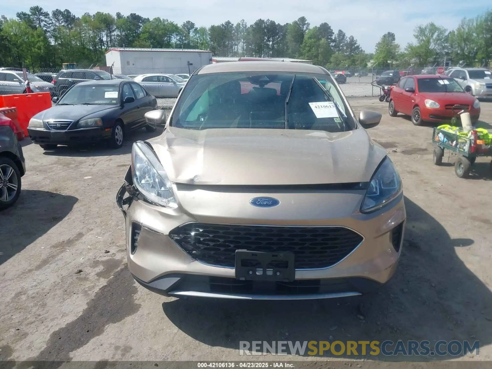 12 fotografías del automóvil dañado 1FMCU9G6XLUA25108 FORD ESCAPE 2020