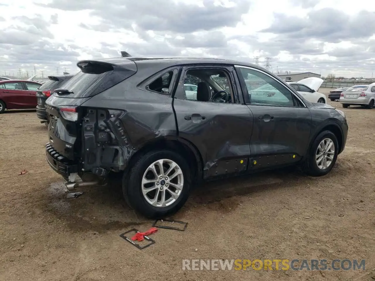 3 fotografías del automóvil dañado 1FMCU9G6XLUB94402 FORD ESCAPE 2020