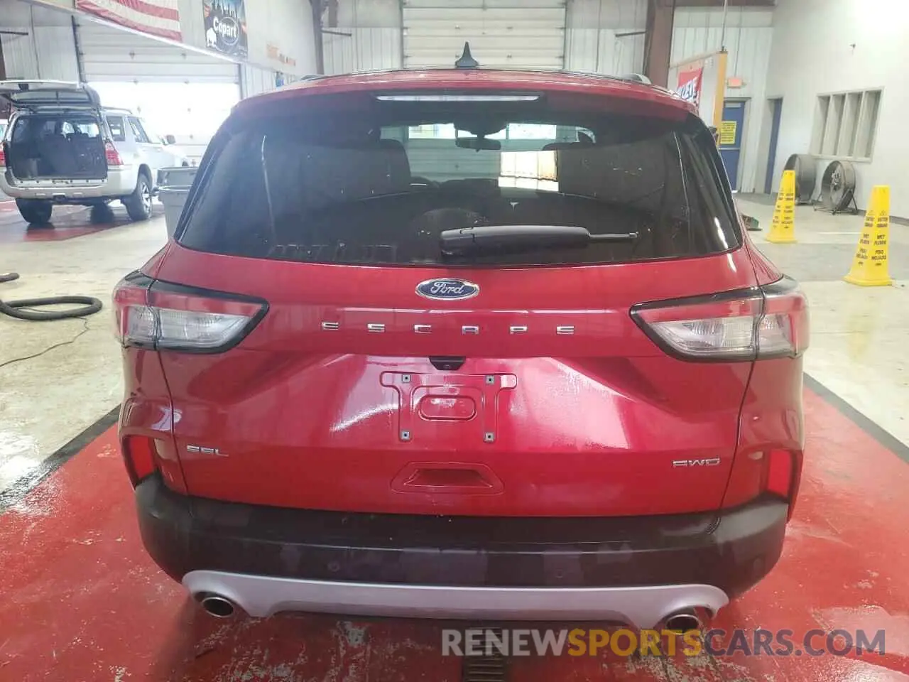 6 fotografías del automóvil dañado 1FMCU9H60LUC49857 FORD ESCAPE 2020