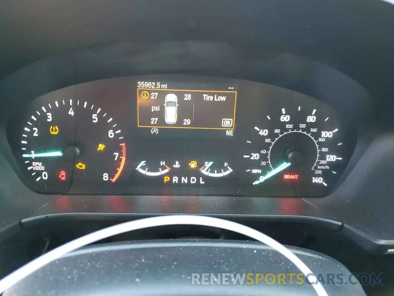 9 fotografías del automóvil dañado 1FMCU9H61LUA81128 FORD ESCAPE 2020