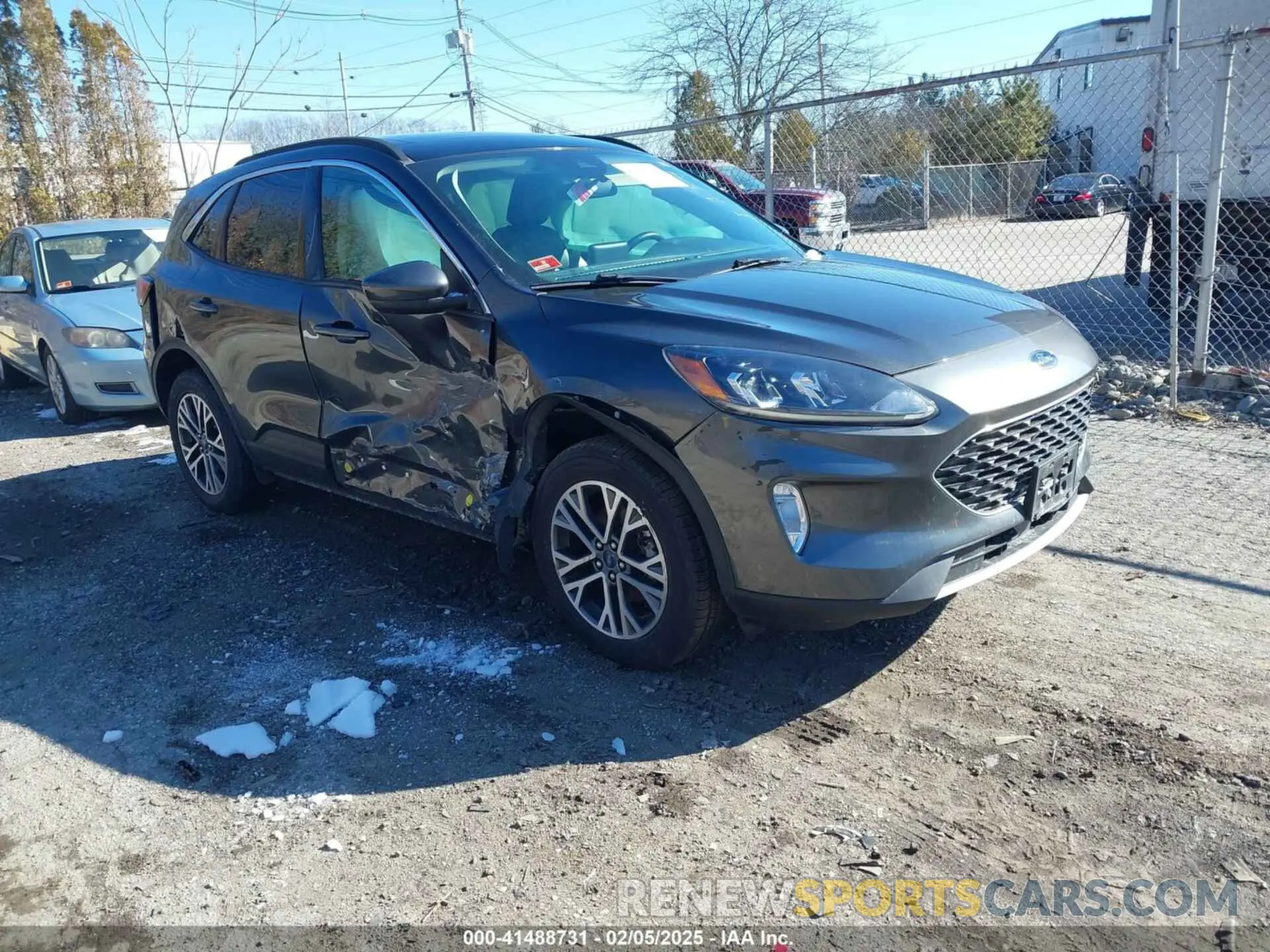 1 fotografías del automóvil dañado 1FMCU9H62LUA43374 FORD ESCAPE 2020