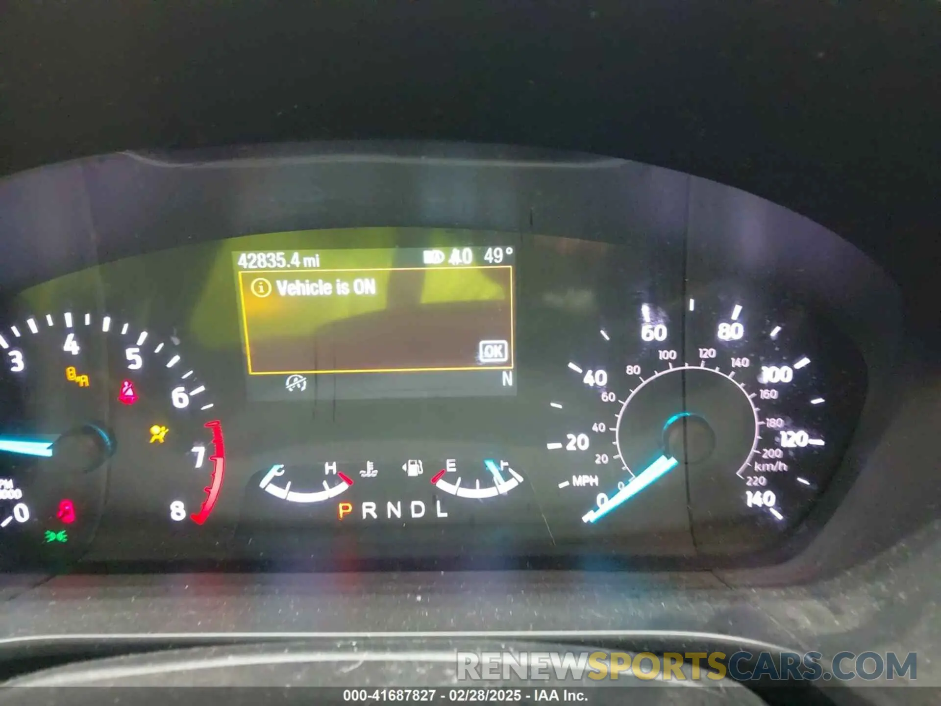 7 fotografías del automóvil dañado 1FMCU9H62LUB26982 FORD ESCAPE 2020