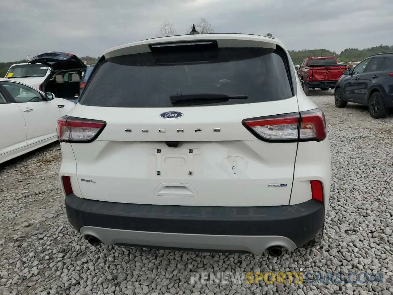 6 fotografías del automóvil dañado 1FMCU9H64LUA33042 FORD ESCAPE 2020