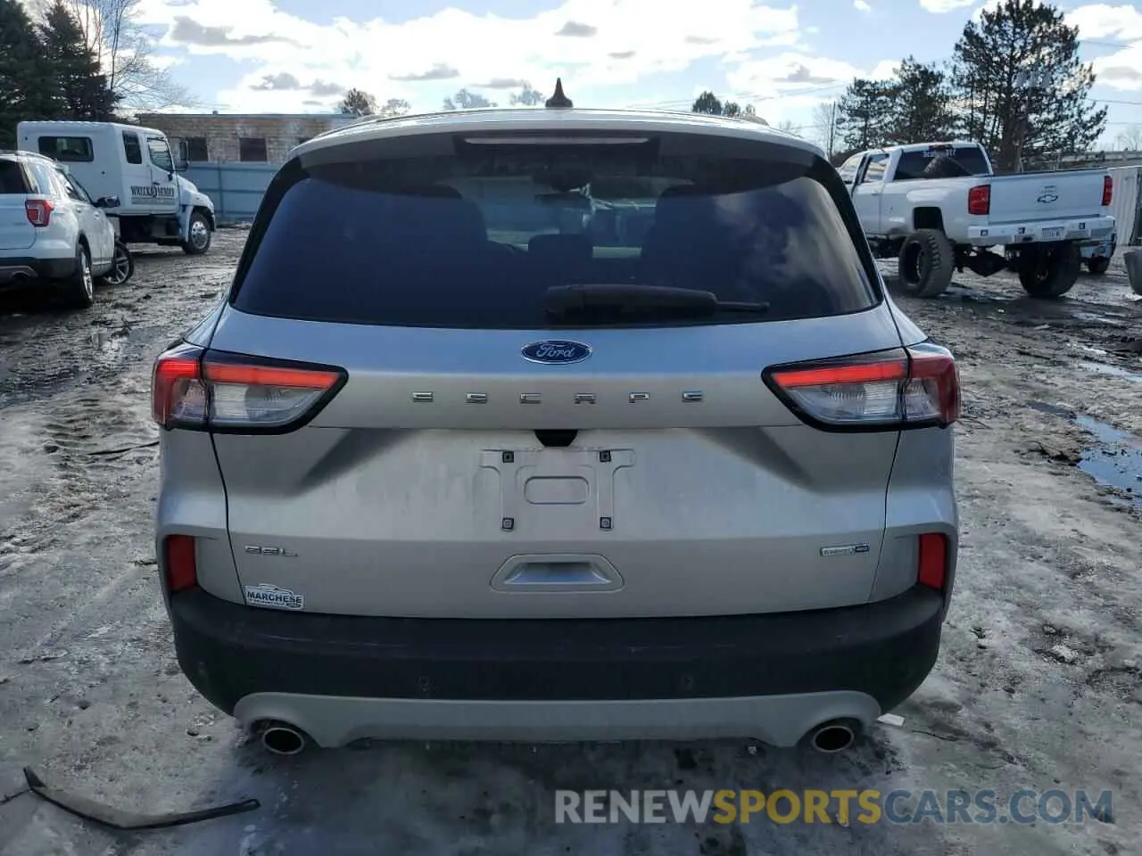 6 fotografías del automóvil dañado 1FMCU9H65LUA04133 FORD ESCAPE 2020