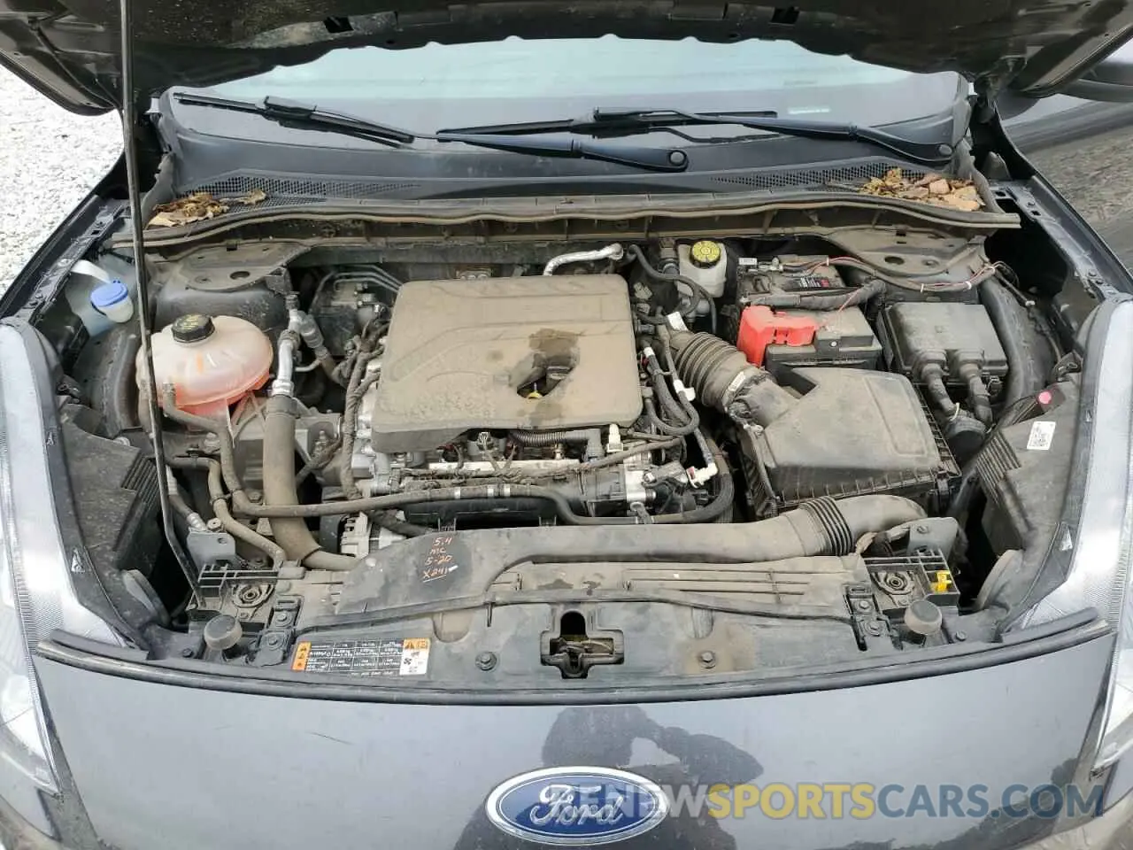12 fotografías del automóvil dañado 1FMCU9H66LUA47136 FORD ESCAPE 2020