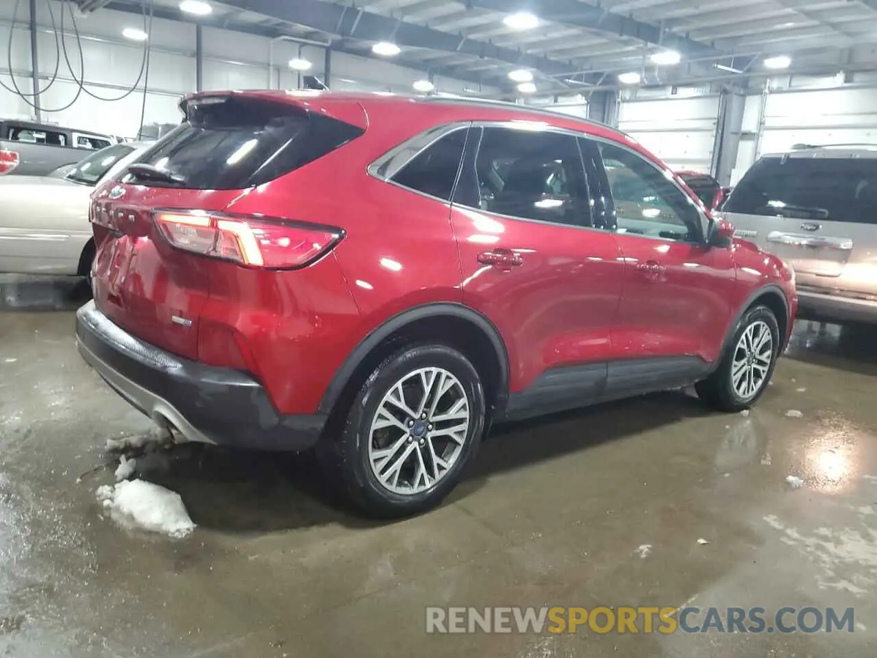 3 fotografías del automóvil dañado 1FMCU9H66LUA56810 FORD ESCAPE 2020