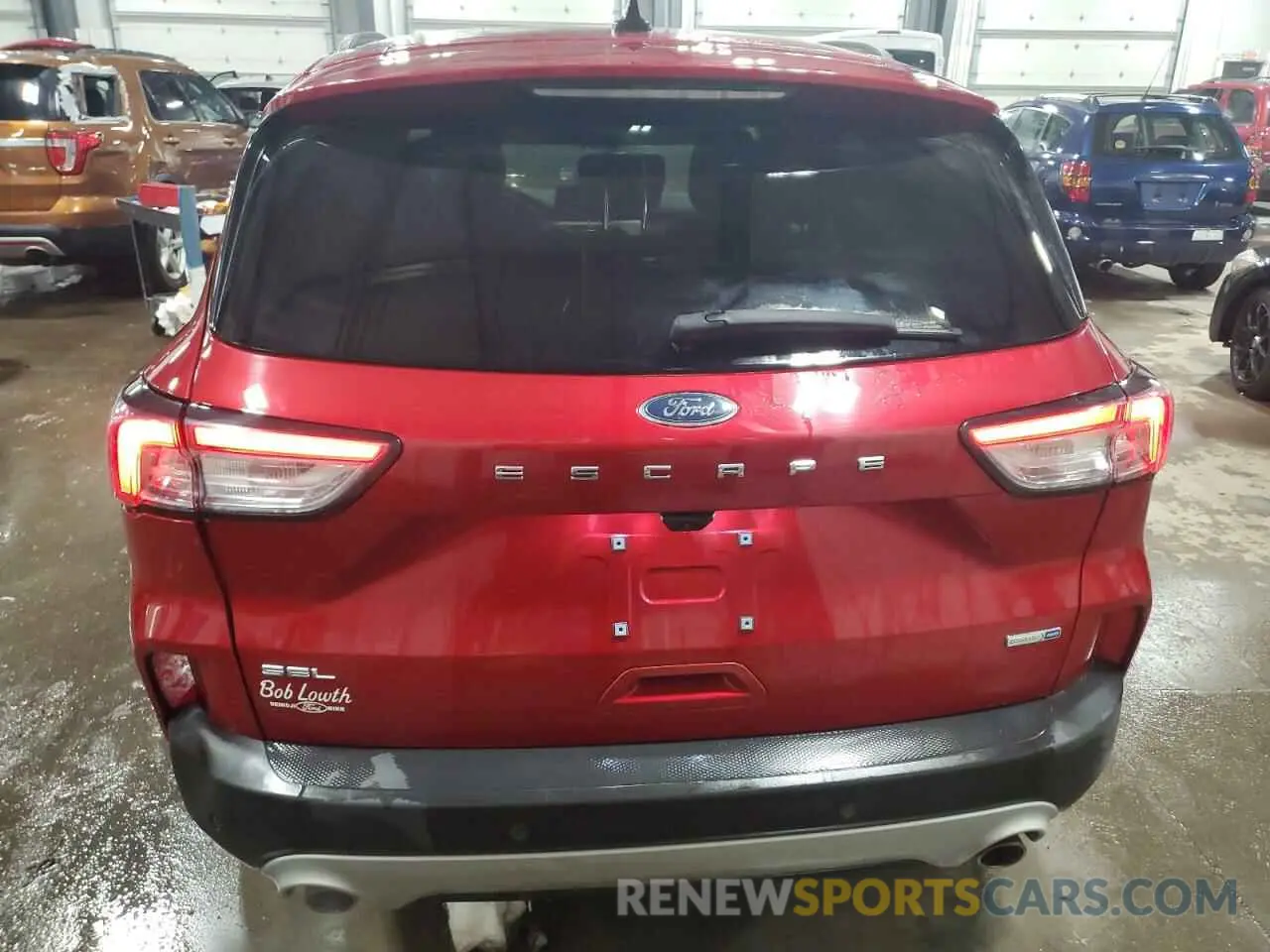 6 fotografías del automóvil dañado 1FMCU9H66LUA56810 FORD ESCAPE 2020