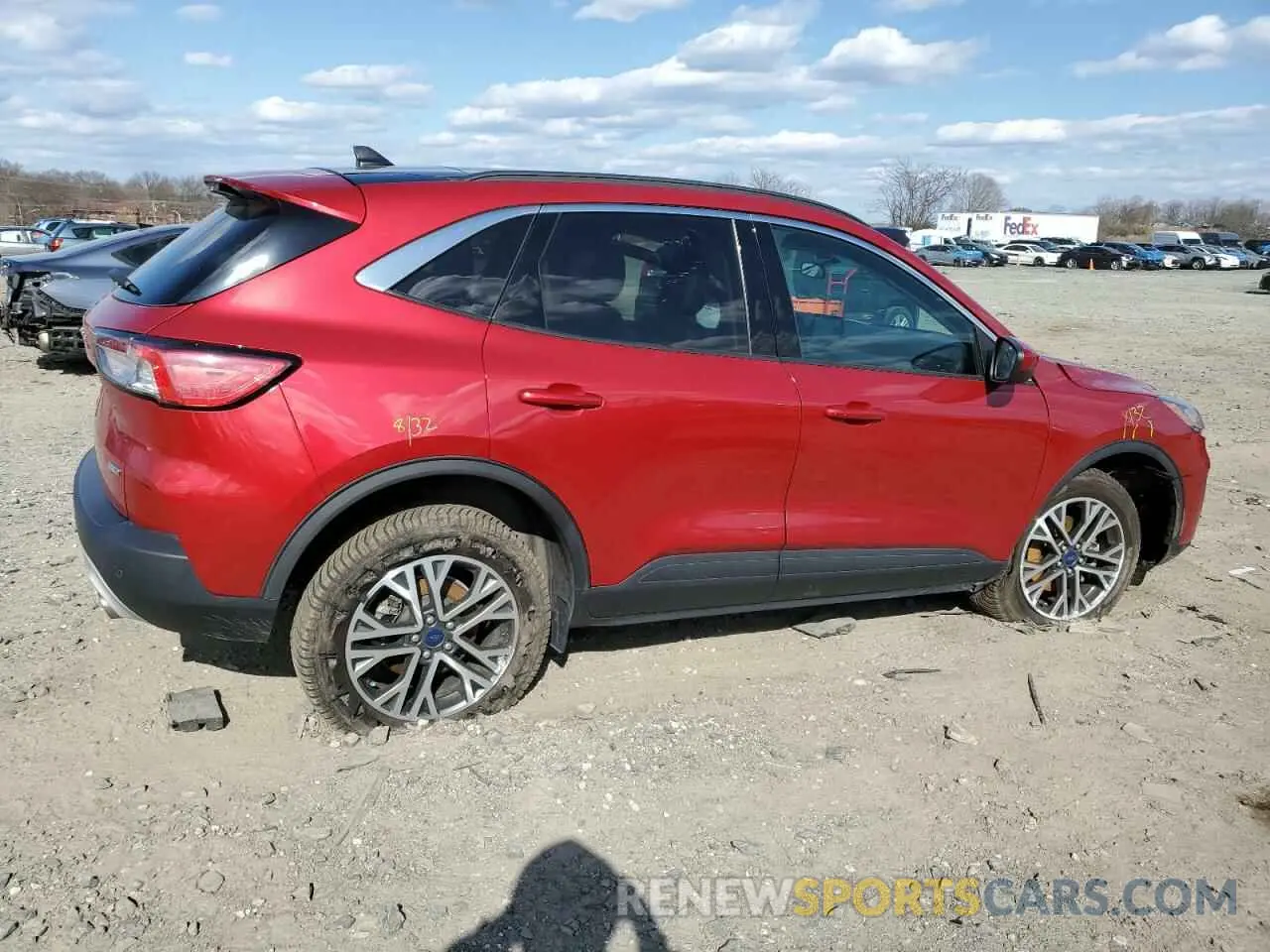 3 fotografías del automóvil dañado 1FMCU9H67LUA91498 FORD ESCAPE 2020