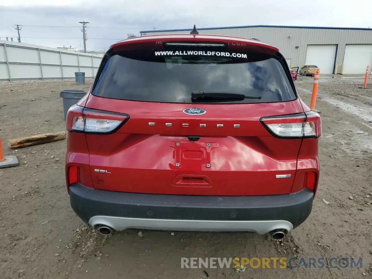6 fotografías del automóvil dañado 1FMCU9H67LUA99634 FORD ESCAPE 2020