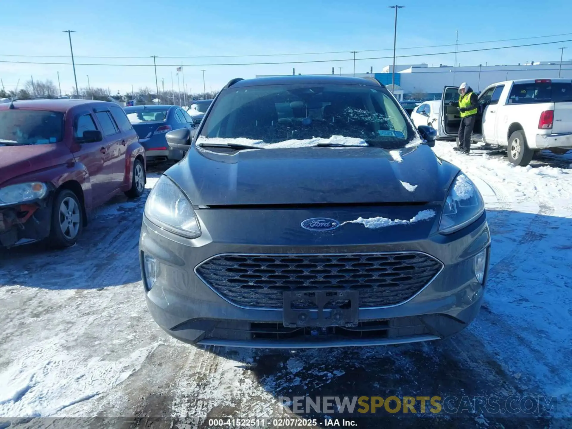 12 fotografías del automóvil dañado 1FMCU9H68LUC68141 FORD ESCAPE 2020