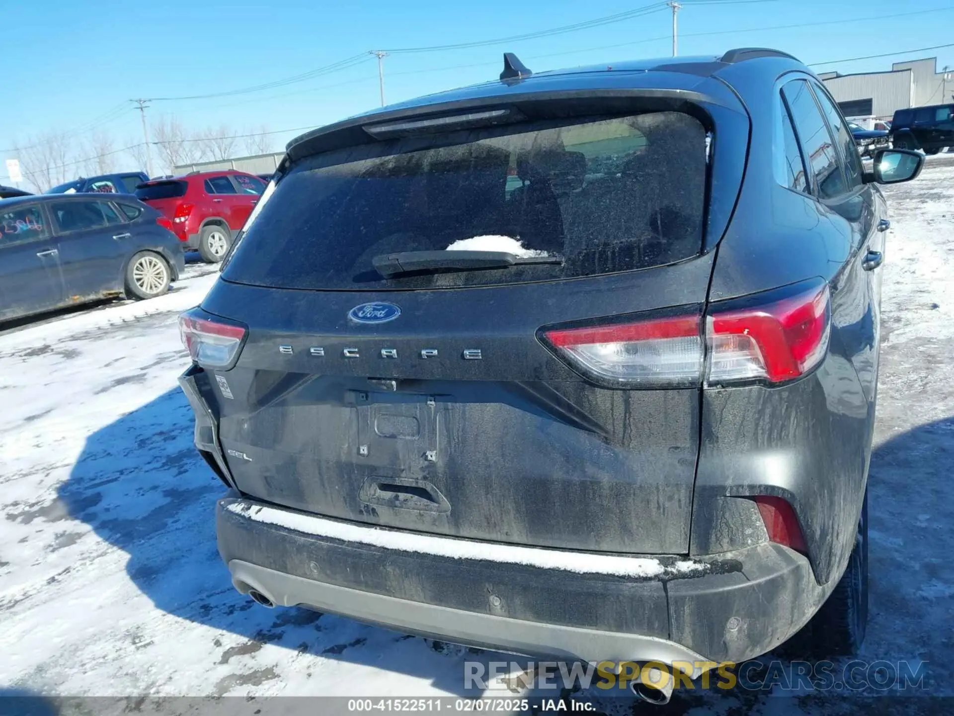 16 fotografías del automóvil dañado 1FMCU9H68LUC68141 FORD ESCAPE 2020