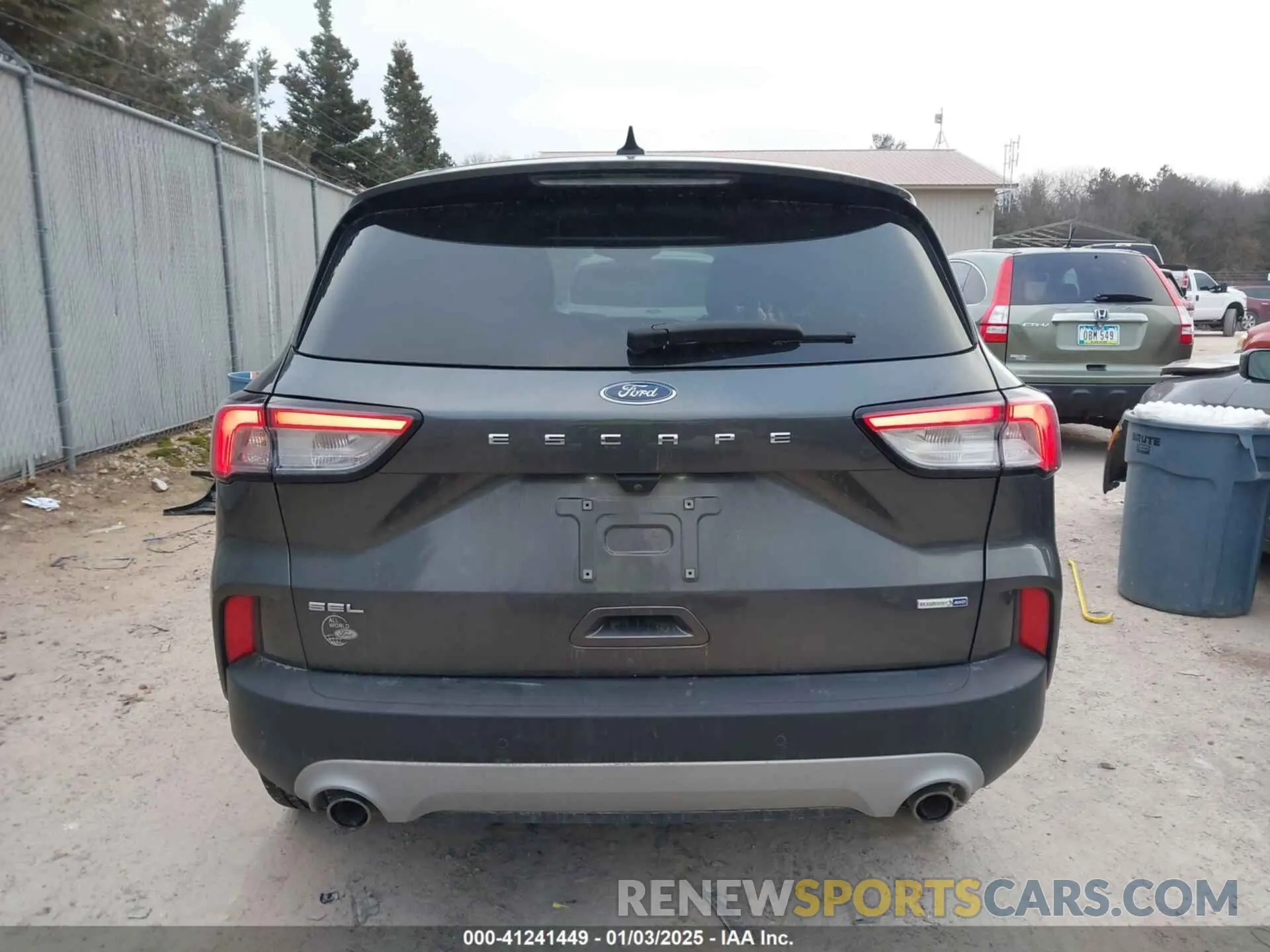 16 fotografías del automóvil dañado 1FMCU9H6XLUA88840 FORD ESCAPE 2020