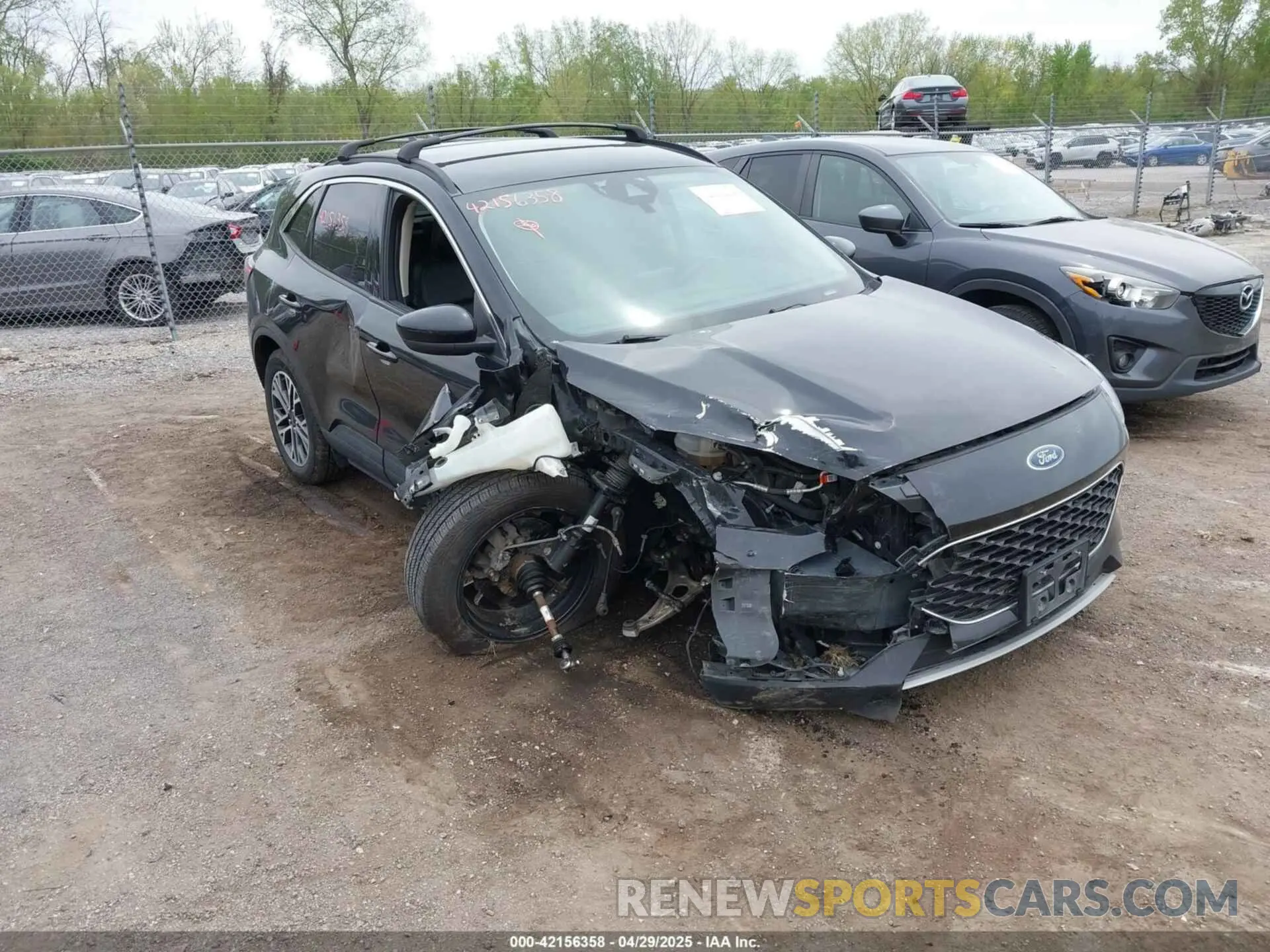 1 fotografías del automóvil dañado 1FMCU9H6XLUB74228 FORD ESCAPE 2020