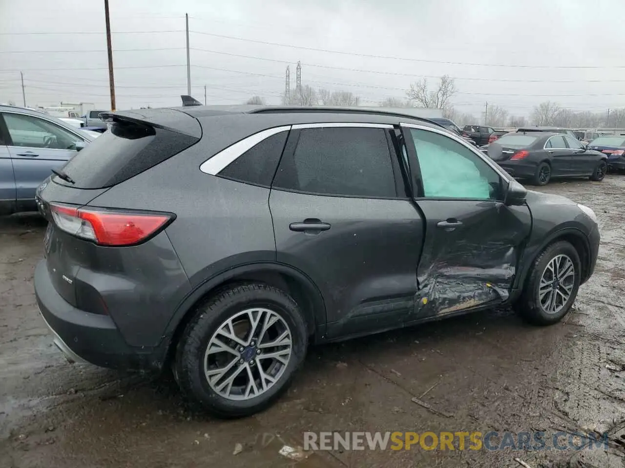 3 fotografías del automóvil dañado 1FMCU9H6XLUC74989 FORD ESCAPE 2020