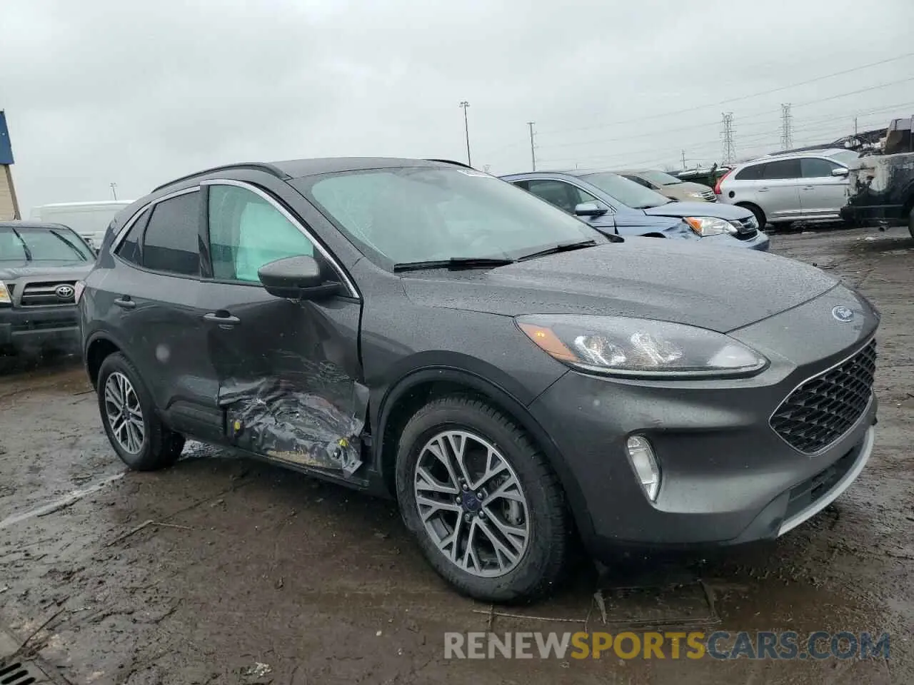 4 fotografías del automóvil dañado 1FMCU9H6XLUC74989 FORD ESCAPE 2020